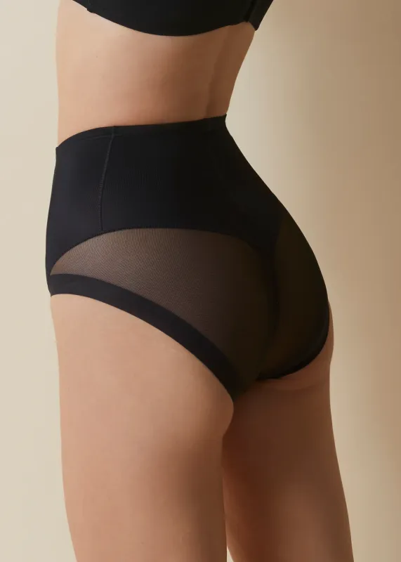 Трусики сліп моделюючі з прозорими вставками 907 Control Selene